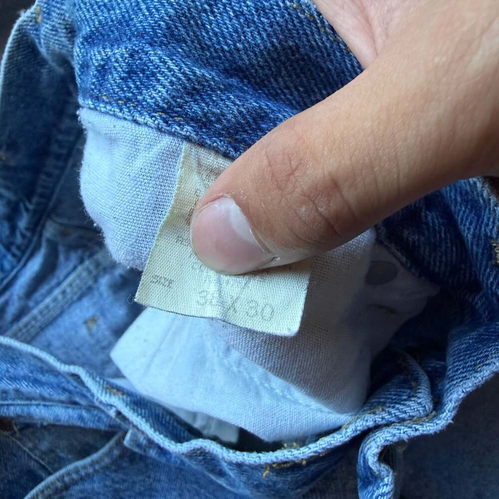 Lee Vintage Straight Leg Jeans, Size 32x30,
Denim, Made in USA - Picture 6 of 7